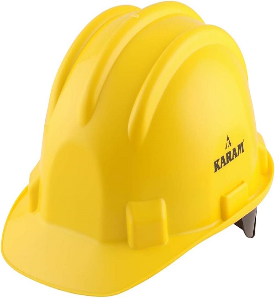 KARAM ISI Marked Safety Helmet for Construction & Outdoor Activities 