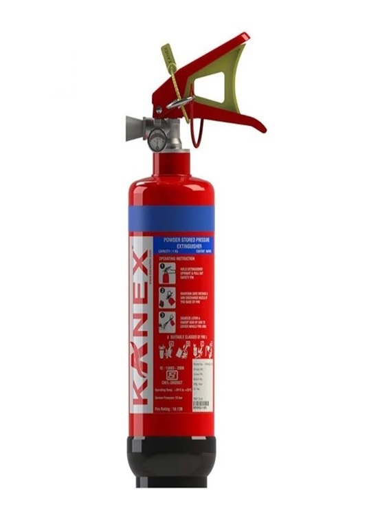Kanex ABC Powder Type 2 Kg Fire Extinguisher (Red)
